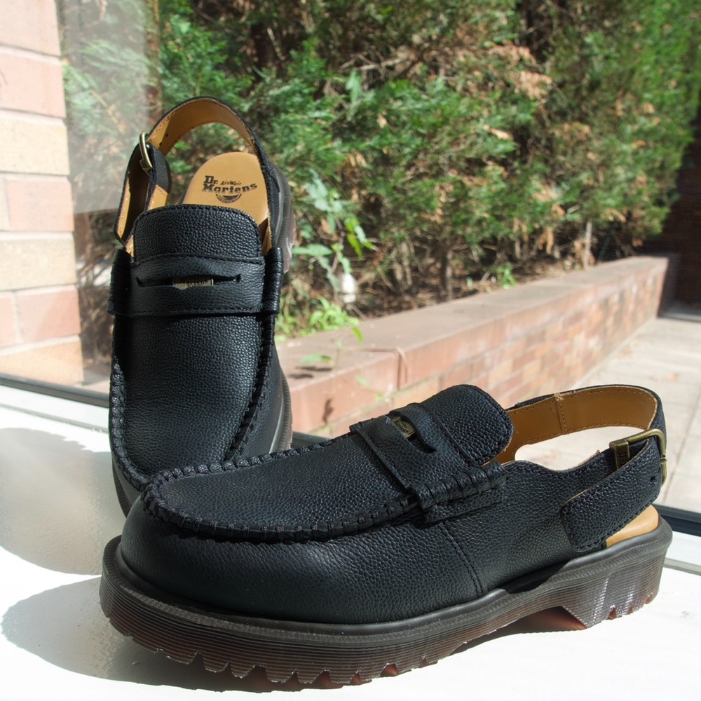Dr. Martens Authentic Brand New Black Penton Slingback Women’s 8 / Men’s 7